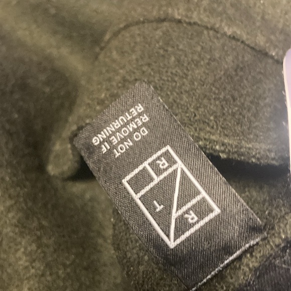 Harris Wharf London Coat Green Wool Woman 42 - Picture 8 of 9